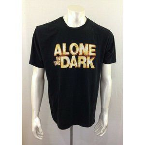 Atari Alone In The Dark Size XL Black Graphic Men's Crew Neck Gamer T Shirt
